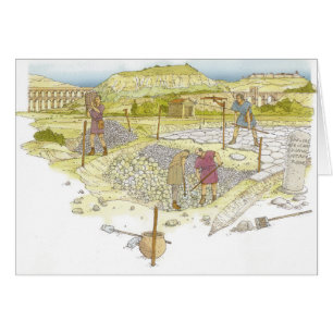 Camino romano. Detalle