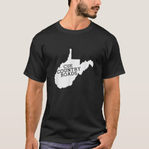 Caminos de Cue Country Caminos camiseta de Virgini