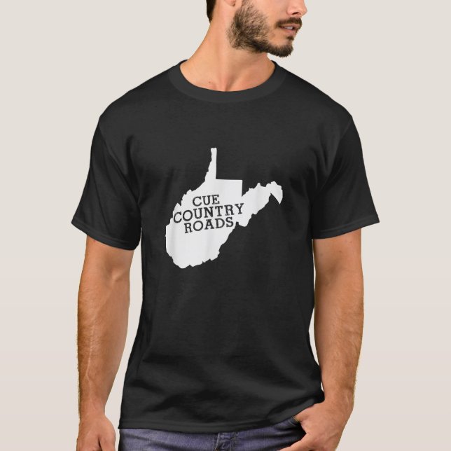 Caminos de Cue Country Caminos camiseta de Virgini (Anverso)