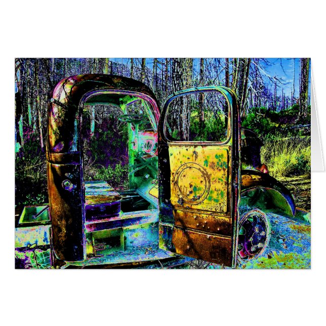 Camión abandonado (Anverso (Horizontal))