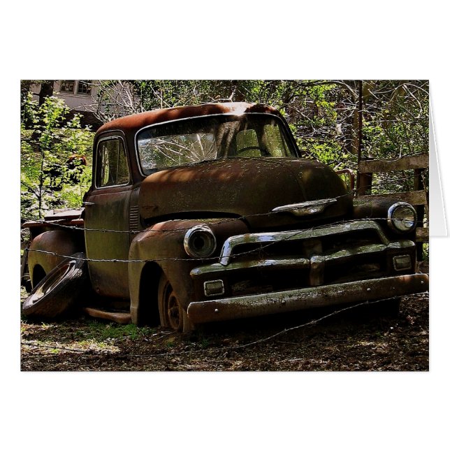 Camión antiguo (Anverso (Horizontal))