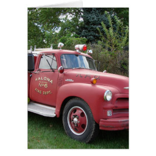 Camión antigüo de bomberos