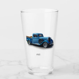 Camión azul de recogida de 1935