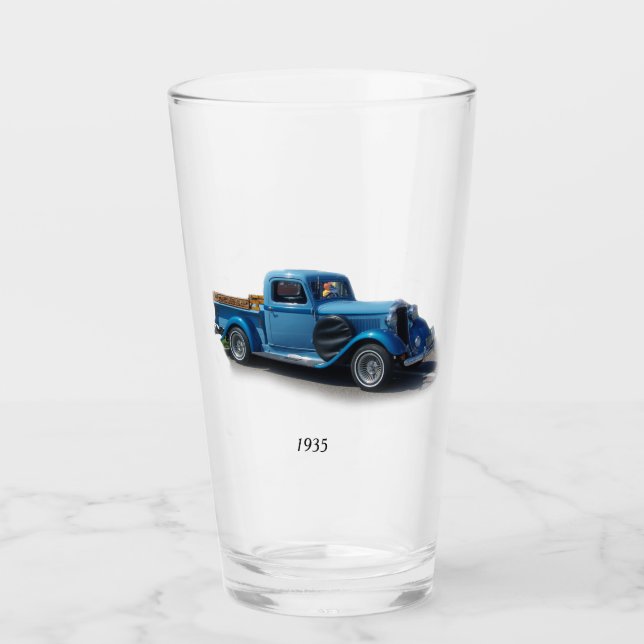 Camión azul de recogida de 1935 (Anverso)