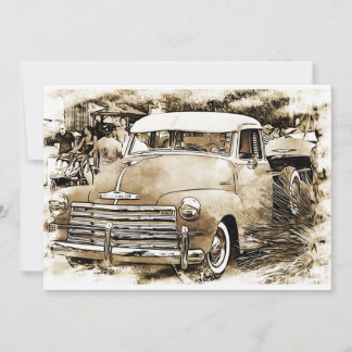 Camión Chevy Chevrolet clásico de los años 50