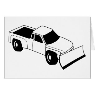 camión de arado de nieve