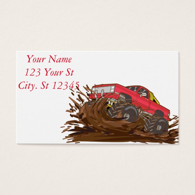 Camión de barro de 4 ruedas Thunder_Cove (Frente)