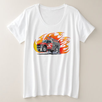 Camión de bomberos de dibujos animados