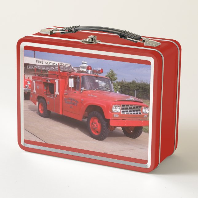 Camión de bomberos de época (Anverso)