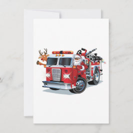 Camión de bomberos de Navidades personalizados