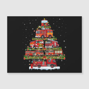 Camión de bomberos enciende a Navidades de bombero