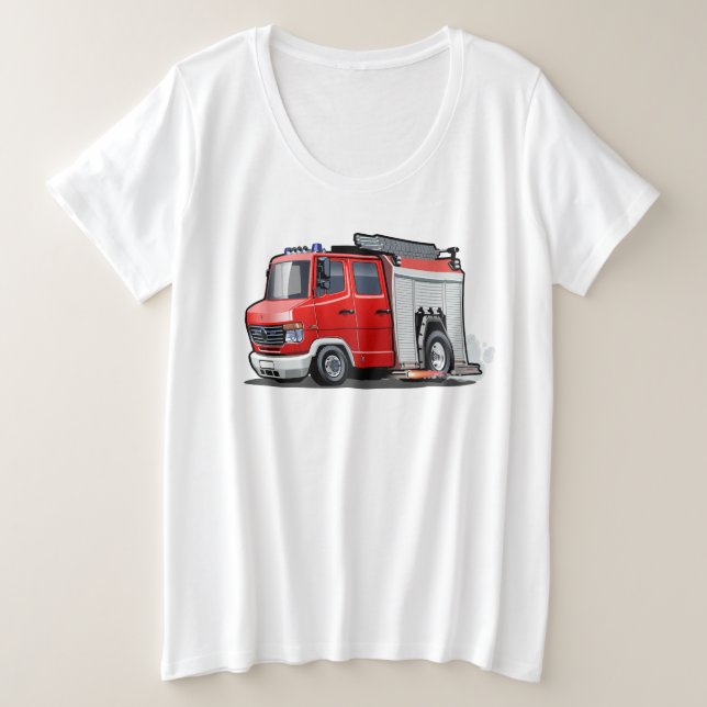 camión de bomberos personalizados (Anverso del diseño)