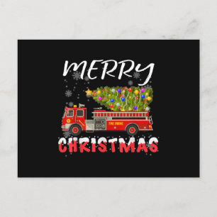 Camión de Bomberos Pino Bombero Navidad Familia