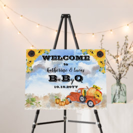 Camión de calabaza de otoño | Sunflowers Baby BBQ