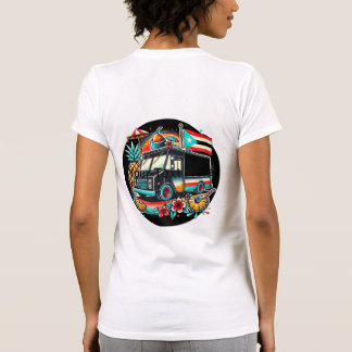 Camión de comida puertorriqueña camiseta comida pa