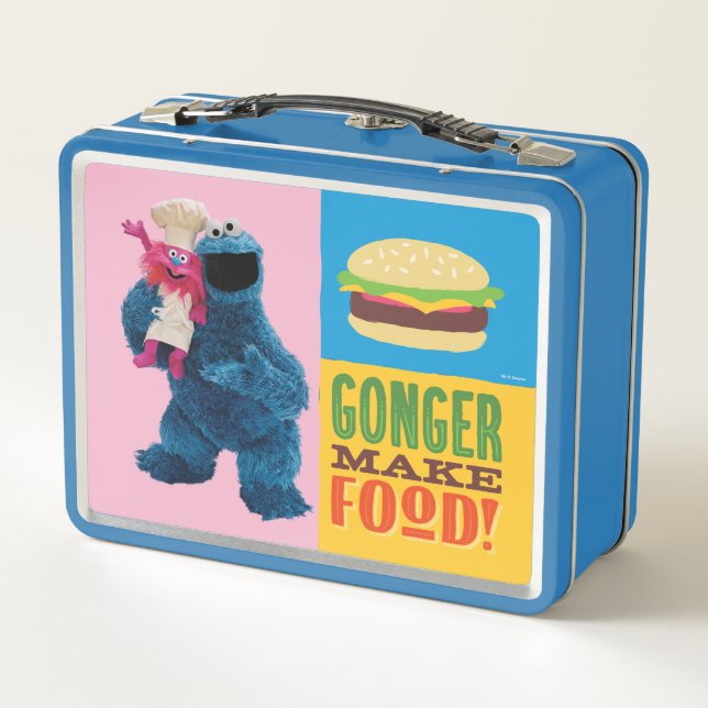 Camión de foodie de Cookie Monster | Gonger Make F (Reverso)
