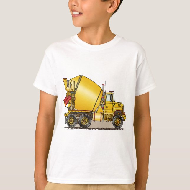 Camión de hormigón Camiseta (Anverso)