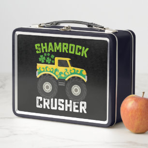 Camión de monstruo cruzado de Shamrock en el Día d