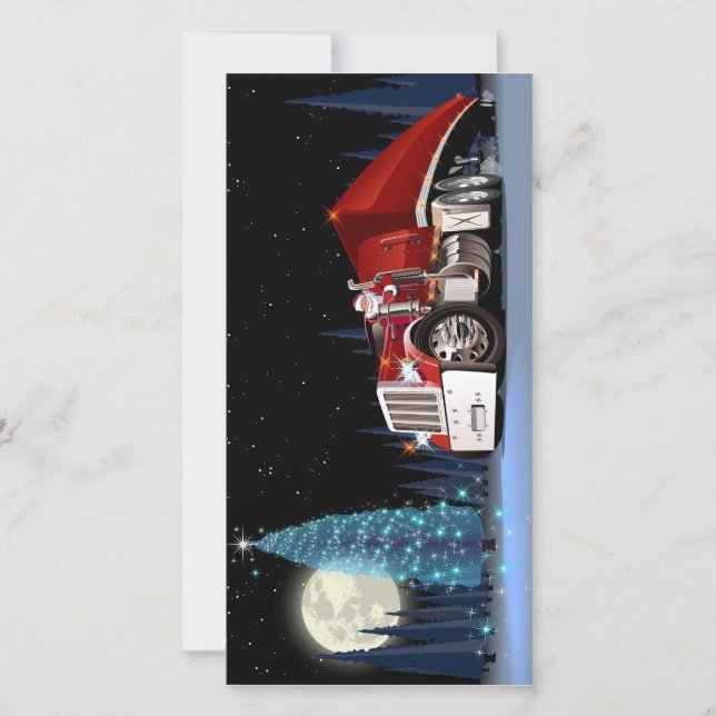 Camión de Navidades personalizados (Anverso)