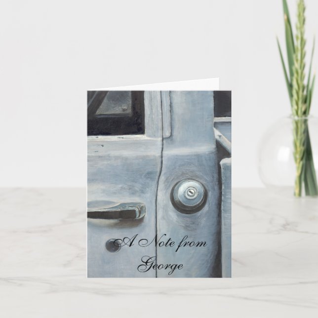 Camión de recogida antiguo (Anverso)