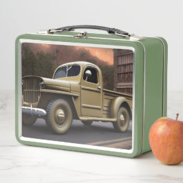 Camión de recogida de 1942 Caja de almuerzo Metali