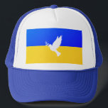 Camión de Ucrania Gorras de paz apoyo a la liberta<br><div class="desc">Apoyen los sombreros camioneros de Ucrania - Paz - Títulos de la bandera ucraniana - Apoyo a la libertad - Solidaridad - Juntos fuertes - ¡Victoria de la libertad! Hagamos del mundo un lugar mejor - ¡todos juntos! Un mundo mejor comienza - depende - ¡los necesita también! Puede transferir a...</div>