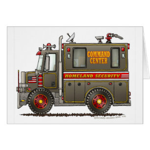 Camión del comando de la seguridad de patria
