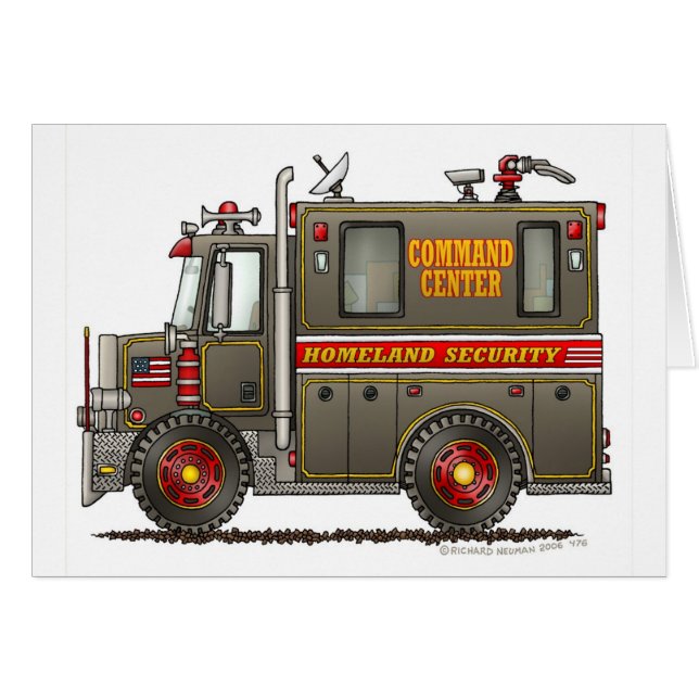 Camión del comando de la seguridad de patria (Anverso (Horizontal))