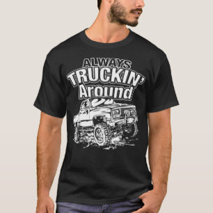 Camión en torno a la camiseta gay