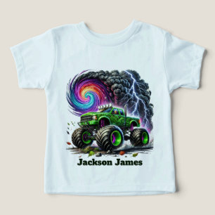 Camión monstruo de chicos genial personalizable