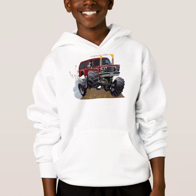 camión monstruo personalizado (Anverso)