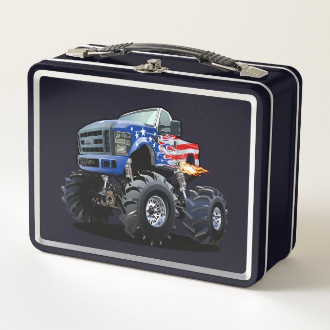 camión monstruo personalizado (Anverso)
