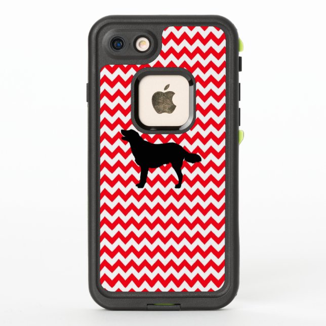 Camión Rojo Chevron Con Silueta Dorada (Reverso)