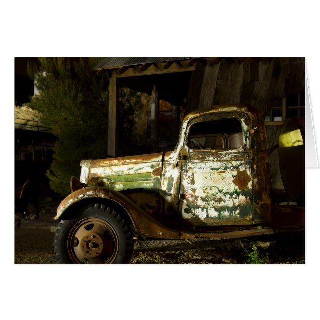 Camión viejo - Pintado ligero (Anverso (Horizontal))