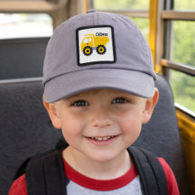 Camión Volquete Amarillo Personalizado para Niños