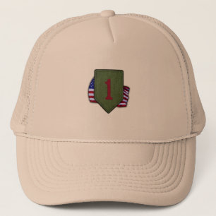 Camionero 1ª división de infantería veteranos vietnam Gorra