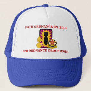 Camionero 184TH GORRA del BATALLÓN de la ARTILLERÍA (EOD)