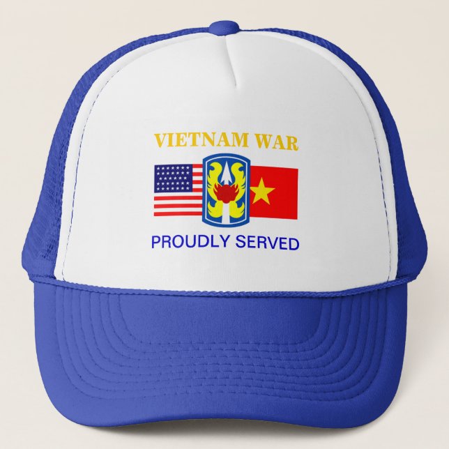 Camionero 199TH GORRA de VIETNAM de la BRIGADA de INFANTERÍA (Anverso)