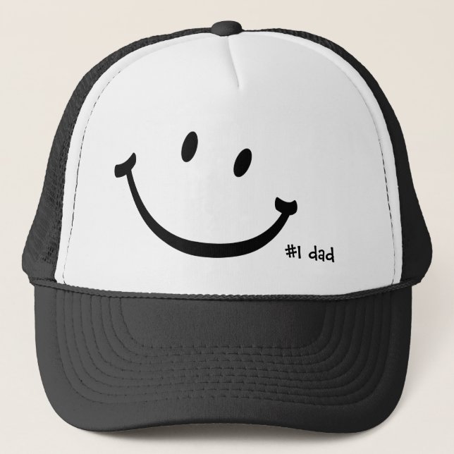 Camionero #1 gorra de béisbol de papá (Anverso)