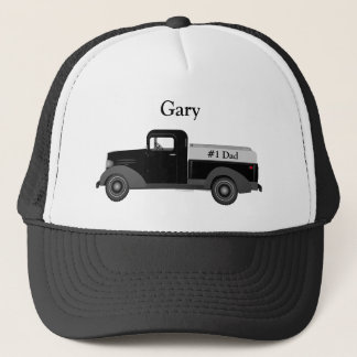 Camionero #1 Papá Camioneta Vieja Gorra de béisbol para cami