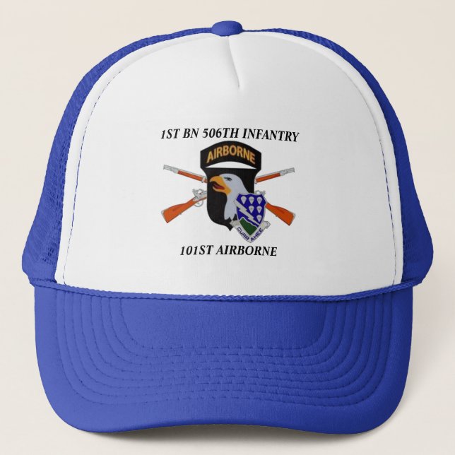 Camionero 1r GORRA AEROTRANSPORTADO de la 506TH INFANTERÍA (Anverso)