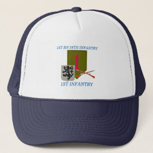 Camionero 1r GORRA de la INFANTERÍA de la 28va cuarta