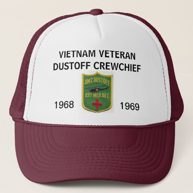 Camionero 237o GORRA de la MALLA de DUSTOFF CREWCHIEF (Anverso)