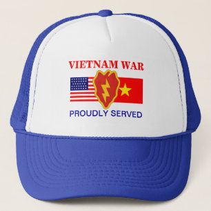 Camionero 25to GORRA de VIETNAM de la INFANTERÍA