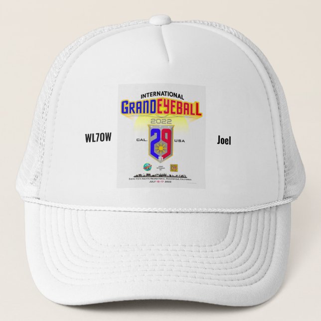 Camionero 29.º Gorra de souvenirs del IGEB (Anverso)
