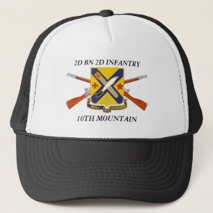 Camionero 2do GORRA de la MONTAÑA de la 2da INFANTERÍA del
