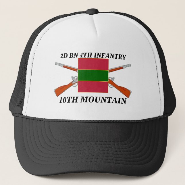 Camionero 2do GORRA de la MONTAÑA de la 4ta INFANTERÍA del (Anverso)