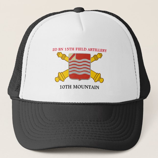 Camionero 2do GORRA de la MONTAÑA de la décimo quinta (Anverso)