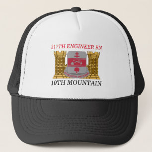 Camionero 317TH GORRA de la MONTAÑA del BATALLÓN del