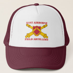 Camionero 321ST GORRA AEROTRANSPORTADO de la ARTILLERÍA DE